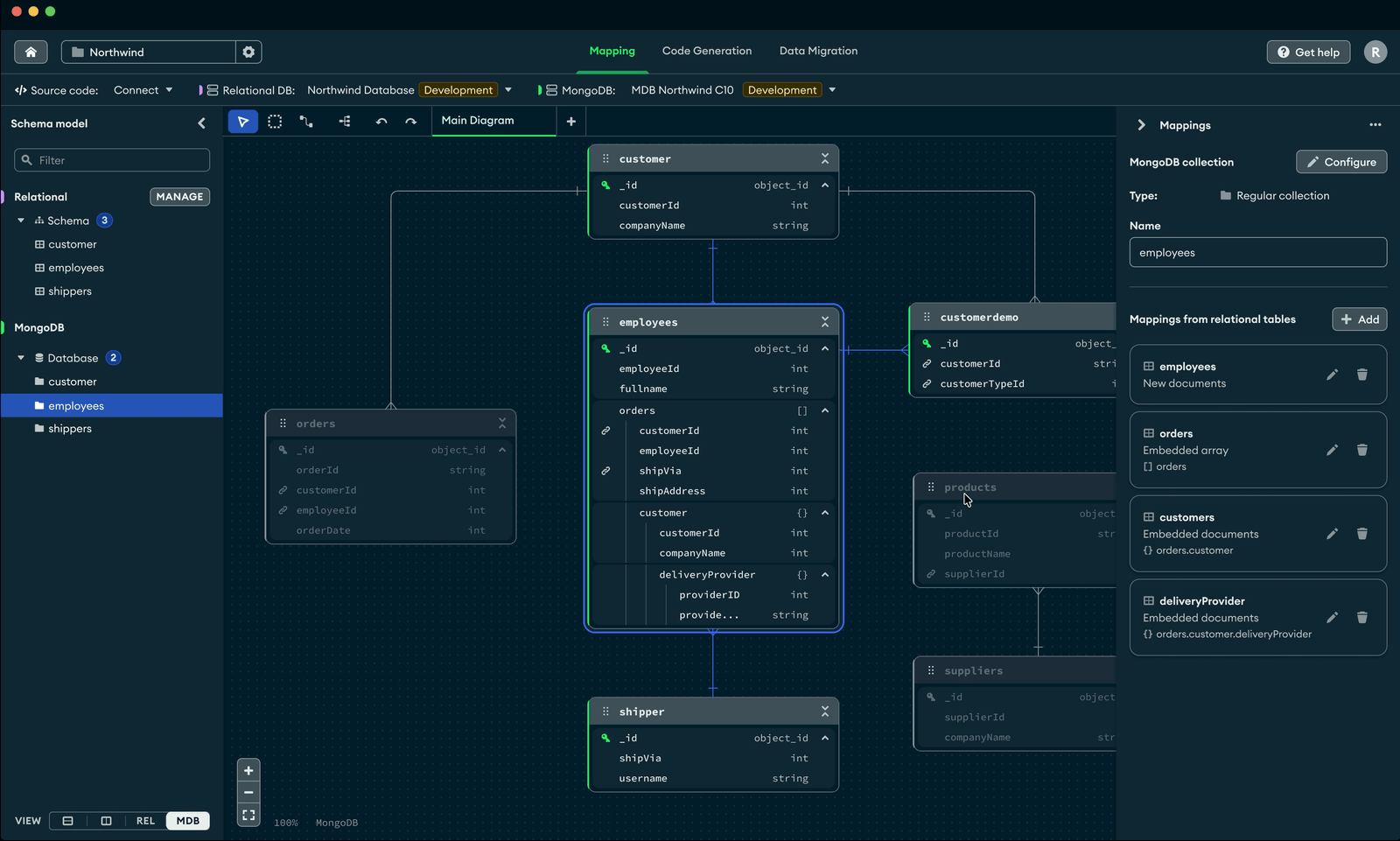 Final design - single collapse